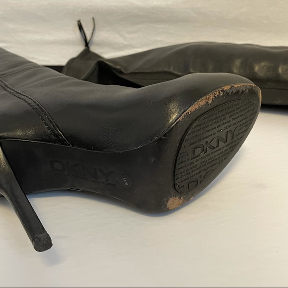 DKNY over the knee high heel boot - Picture 7 of 8